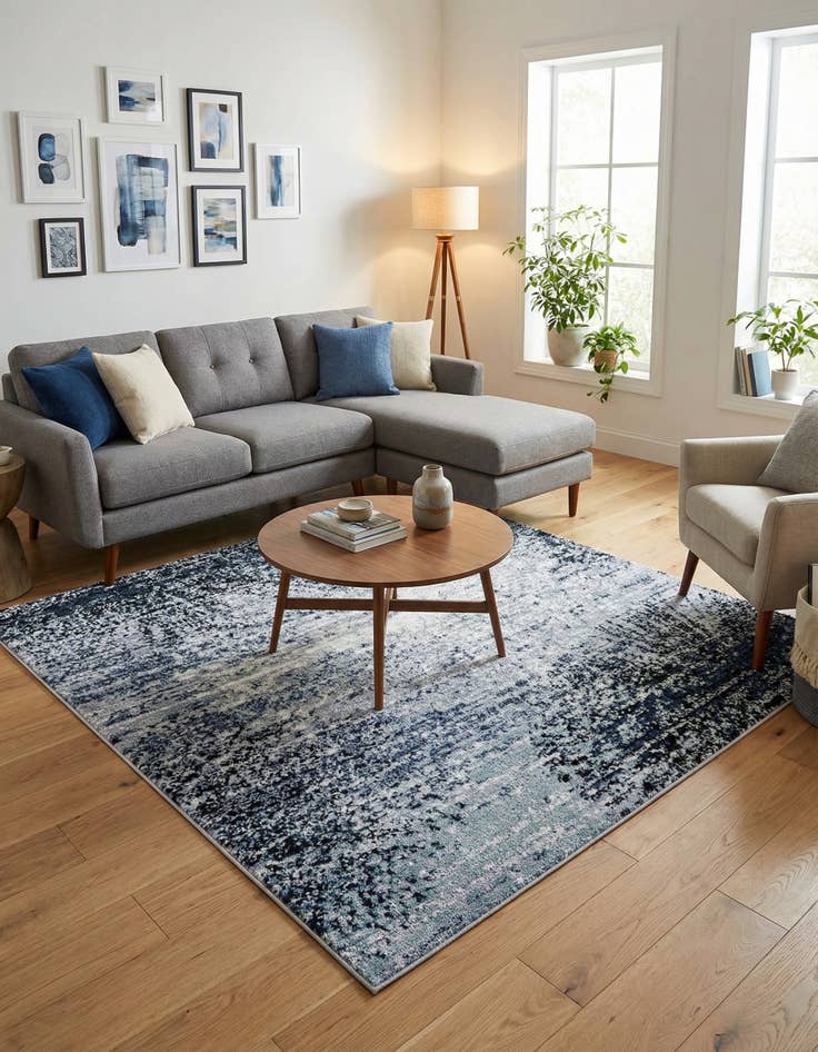 Detail image of 6' 1 x 6' 1 Tucson Square Rug