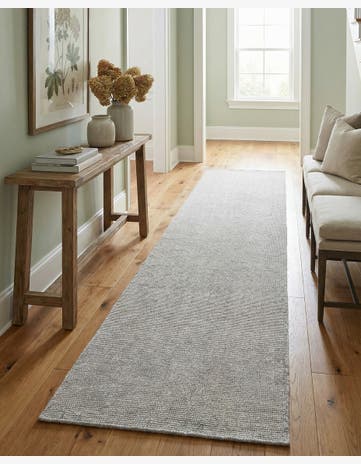 2' 7 x 14' 1 Hand Woven Jill Zarin English Manor Farmhouse Wool Runner Rug