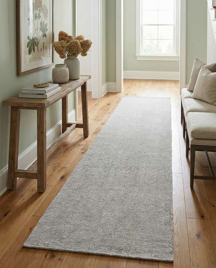 2' 7 x 14' 1 Hand Woven Jill Zarin English Manor Farmhouse Wool Runner Rug