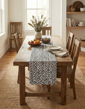 1' 2 x 6' 1 Handmade Braided Chindi Table Runner Rug