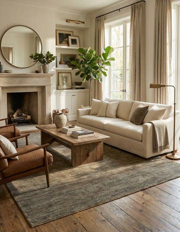 8' 2 x 9' 10 Hand Knotted Kamla Wool Rug