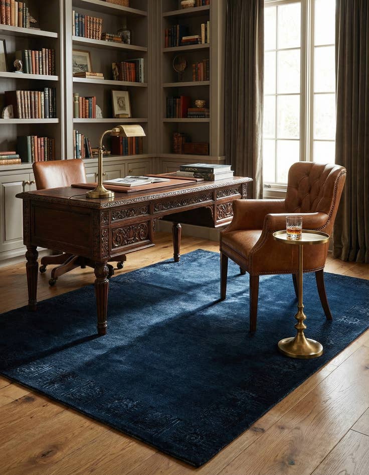 Detail image of  4' 9 x 6' 8  Hand Knotted Nepal Rug