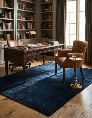 4' 9 x 6' 8 Hand Knotted Nepal Rug