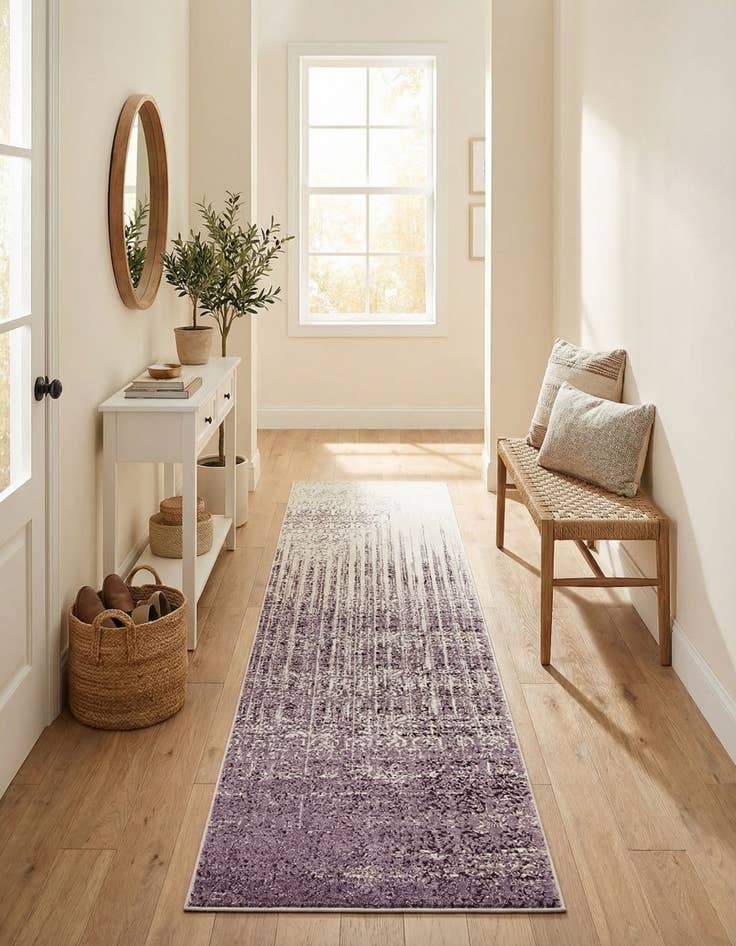 Detail image of  2' 7 x 10' Angelica Runner Rug