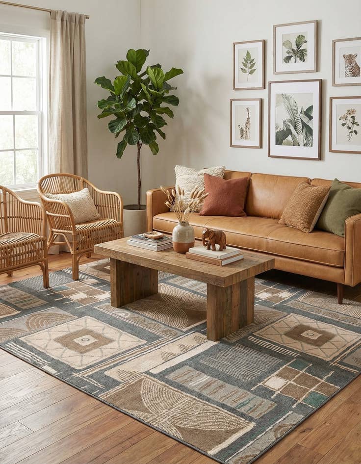 Detail image of 7' 10 x 10' Savannah Rug
