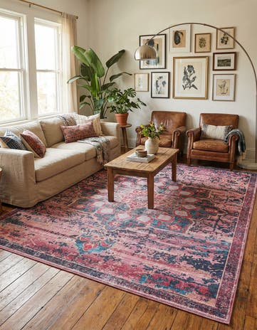 10' 6 x 14' Washable Francesca Rug