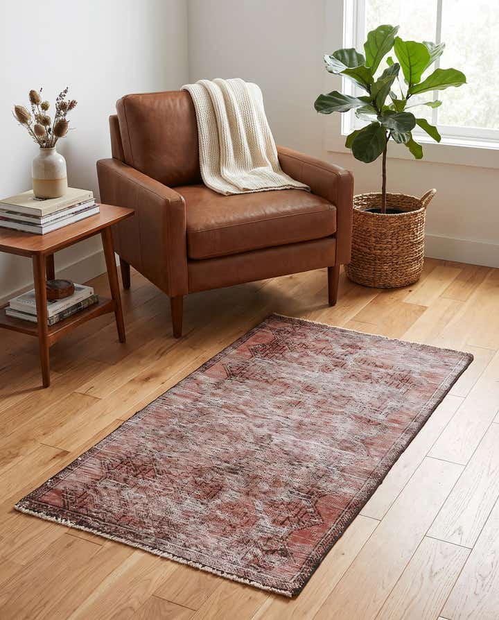 2' 10 x 5' 1 Hand Knotted Ultra Vintage Persian Wool Rug