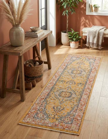Yellow Lola Runner Rug