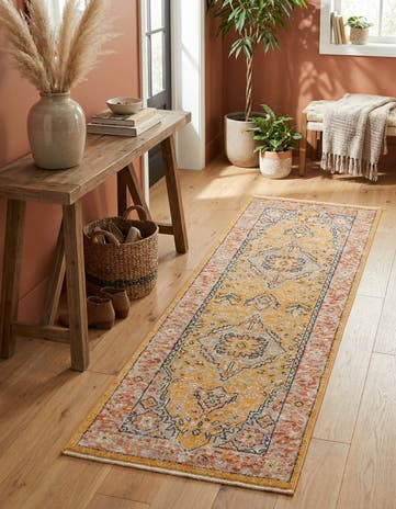 Yellow Lola Runner Rug