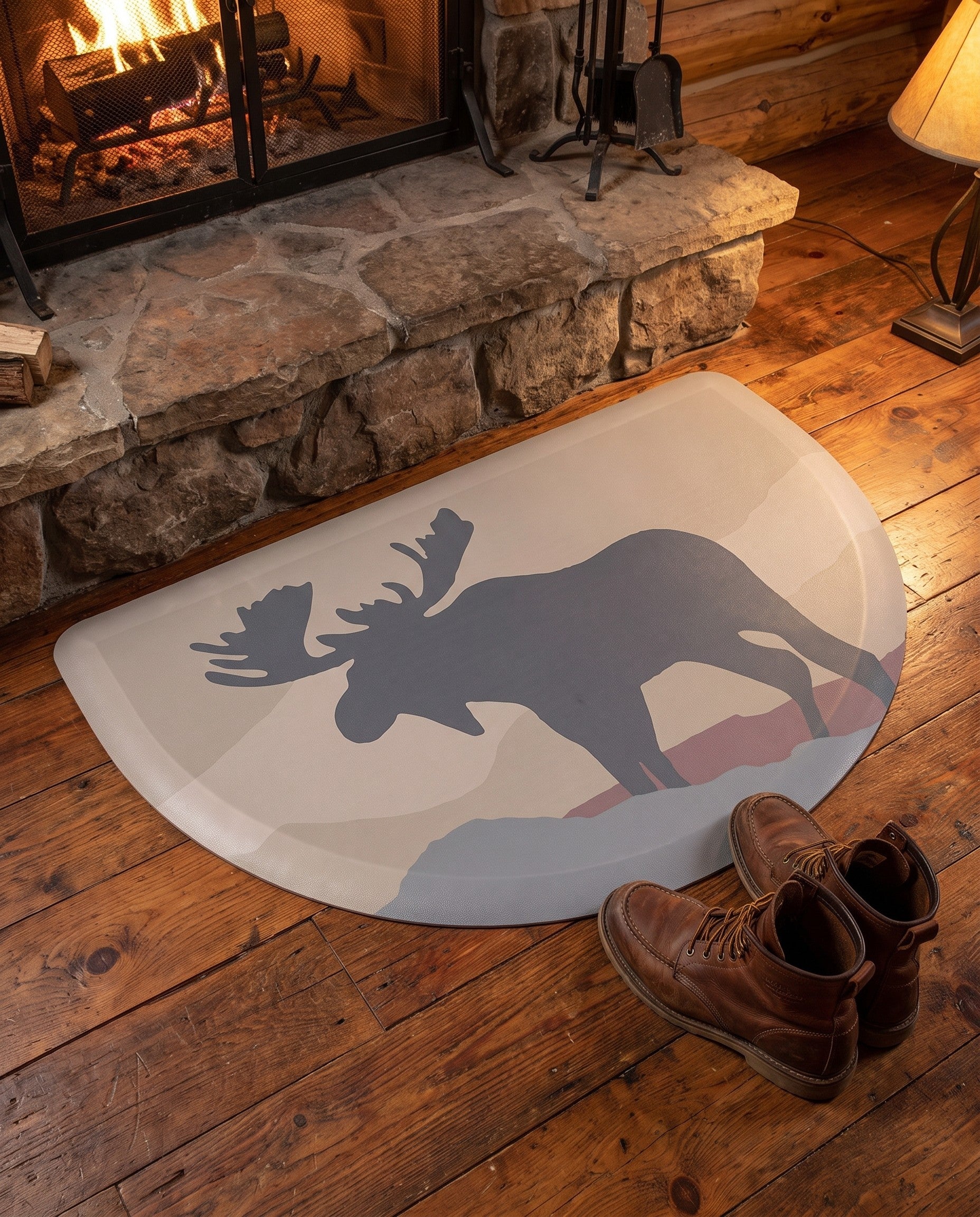 2' x 3' Moose Comfort Mat Hearth
