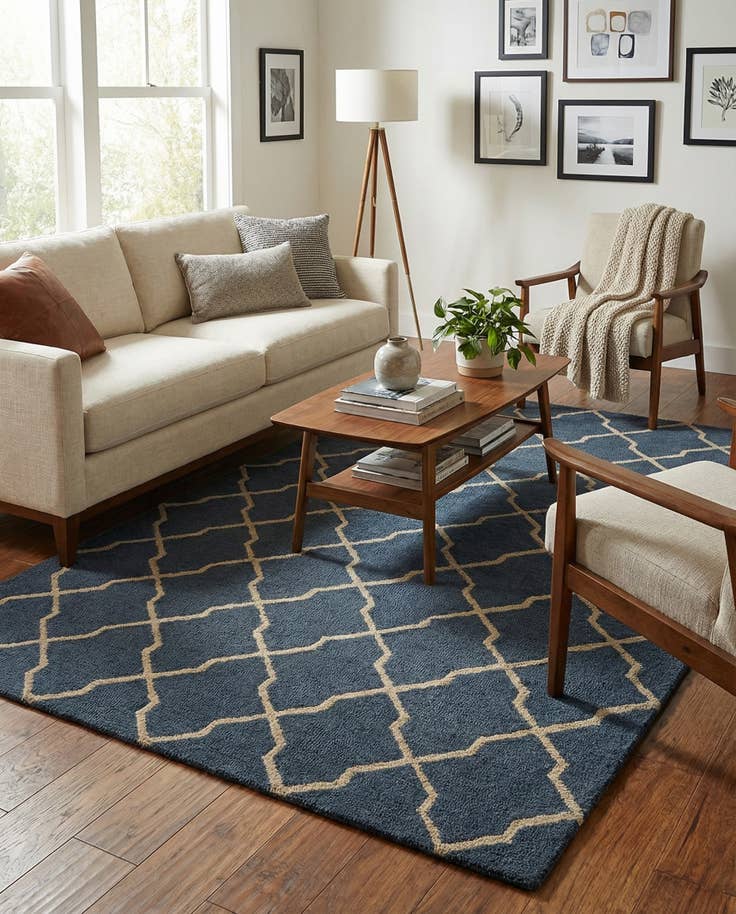 Detail image of 5' 1 x 8' Luna Rug