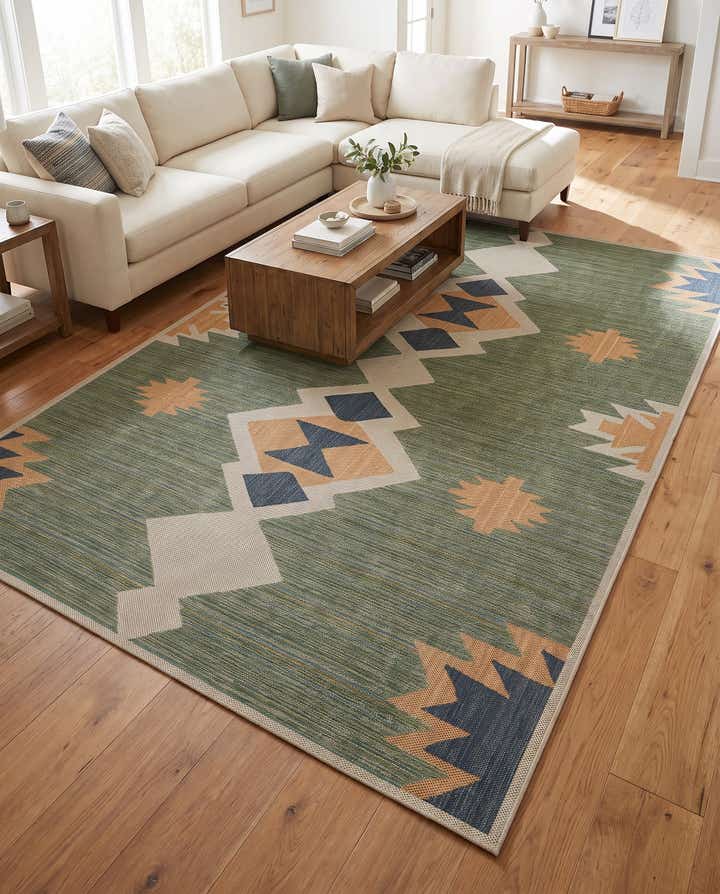 10' x 14' Easy-Clean Baja Indoor / Outdoor Rug