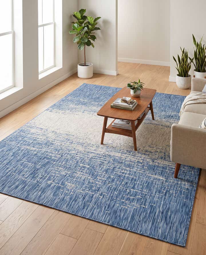 7' x 10' Easy-Clean Modern Indoor / Outdoor Rug
