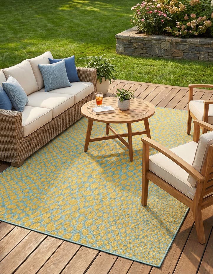 6' x 9' Easy-Clean Jill Zarin Cape Town In...