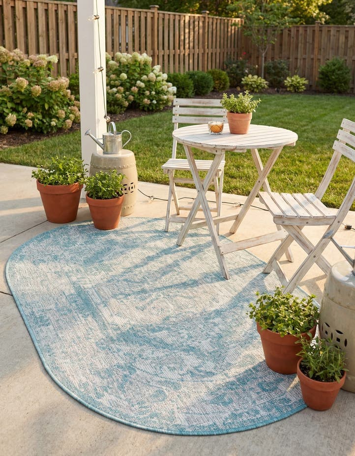 3' x 5' 3 Easy-Clean Traditional Indoor / Ou...