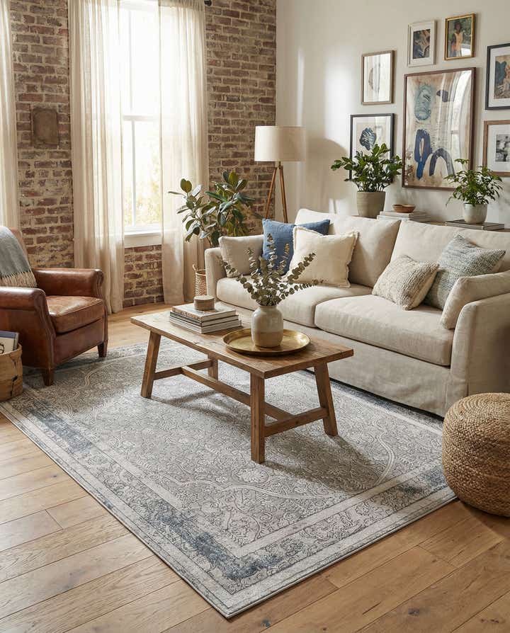 5' 3 x 7' 7 New Vintage Rug