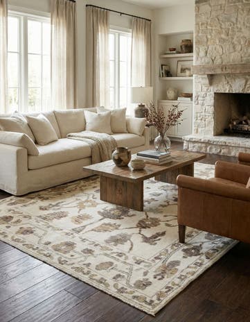 8' 8 x 12' 1 Hand Knotted Moroccan Wool Rug