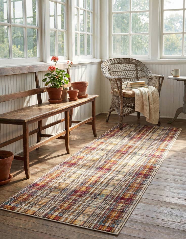 Detail image of 2' x 8' Deepa Runner Rug