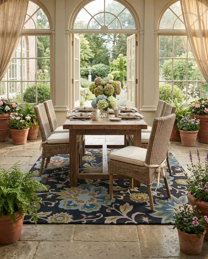 8' x 10' Agra Rug