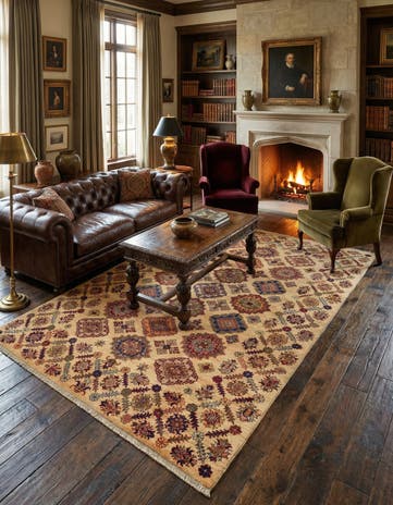 5' 10 x 8' 6 Kazak Wool Rug