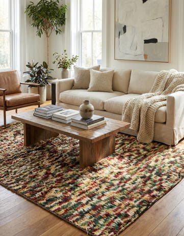 5' x 6' Hand Knotted Darya Wool Rug