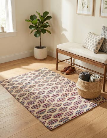 2' 10 x 3' 10 Hand Knotted Darya Wool Rug