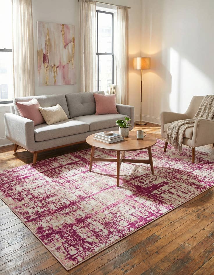 Detail image of 5' 3 x 8' Uptown Lexington Avenue Rug