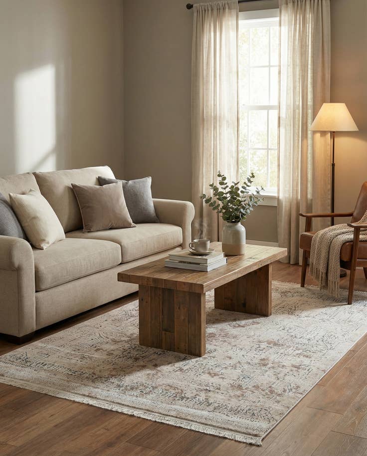 Detail image of 5' 2 x 7' 8 Eliza Rug