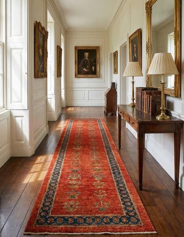 2' 8 x 9' 9 Luribaft Wool Runner Rug