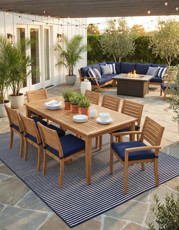 10' x 14' Easy-Clean Sabrina Soto Indoor / Outdoor Rug