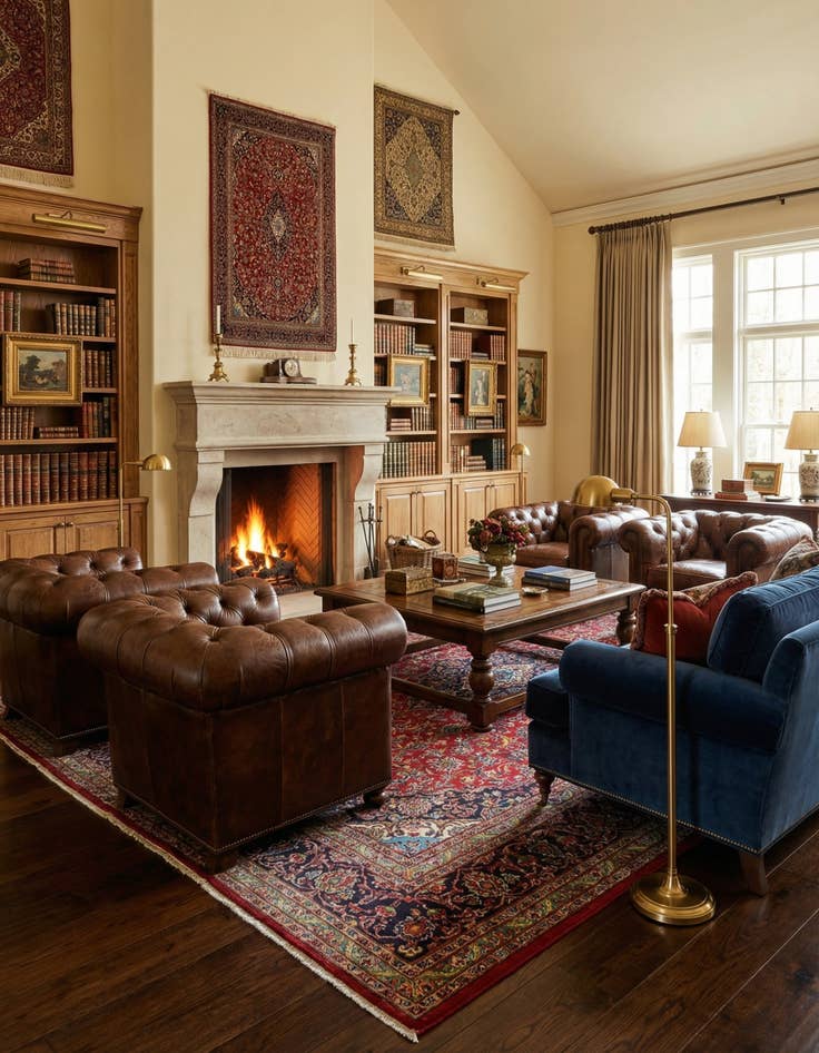 Detail image of  9' 8 x 12' 9  Hand Knotted Mashad Persian Wool Rug