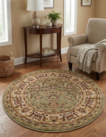3' 3 x 3' 3 Aditi Round Rug