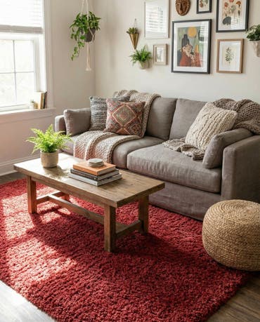  4' x 6' Zermatt Shag Rug