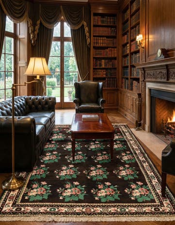 4' 11 x 6' 11 Mehraban Rug