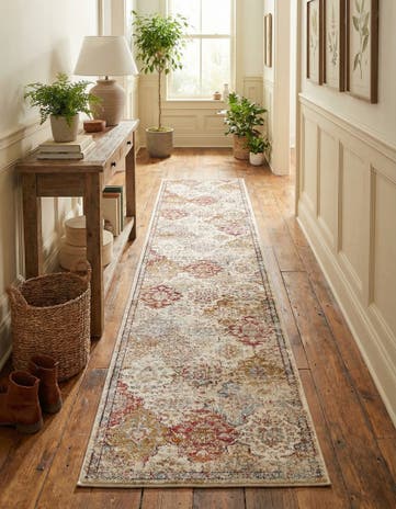 Beige Charlotte Runner Rug