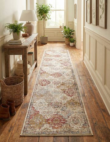 Beige Charlotte Runner Rug