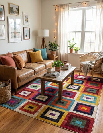 9' x 12' 2 Washable Hyacinth Rug