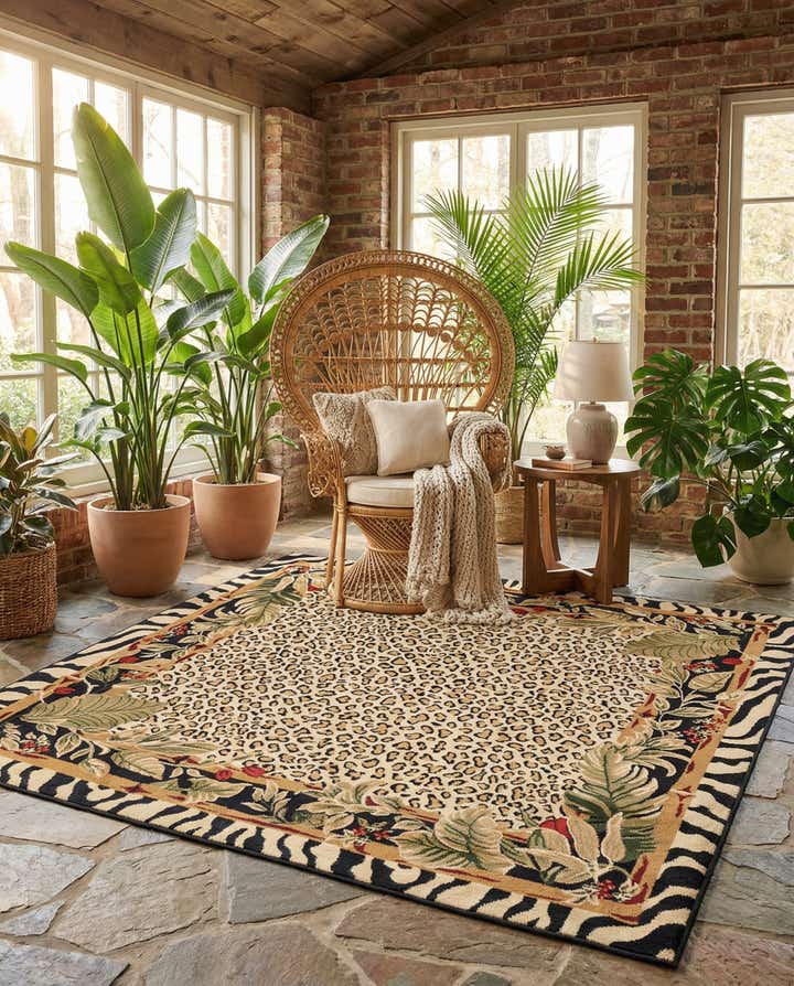 7' x 7' Savannah Square Rug