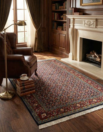 4' 6 x 7' 1 Ghiassabad Rug