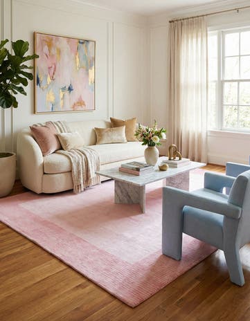 5' 7 x 7' 10 Hand Knotted Darya Wool Rug