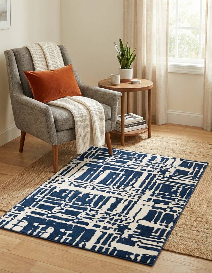 Detail image of  1' 4 x 1' 4 Vince Camuto Sample Rug