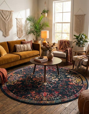 10' x 10' Carrington Round Rug
