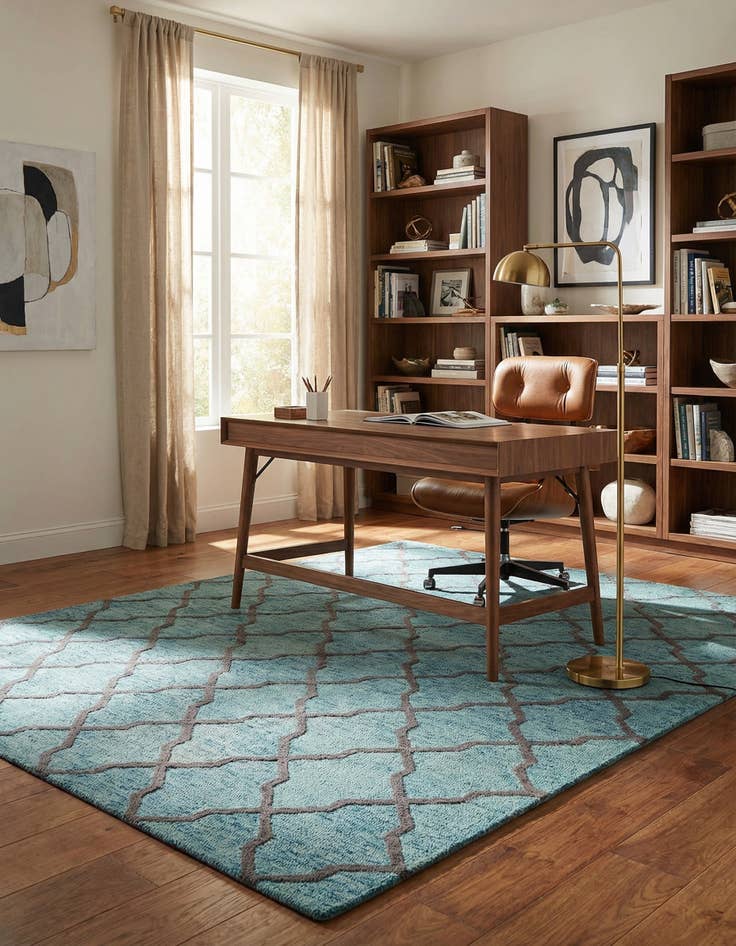 Detail image of 5' 1 x 8' Luna Rug