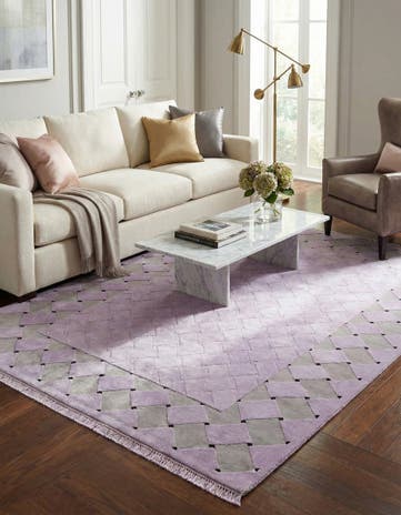 5' 5 x 7' 9 Hand Knotted Darya Wool Rug