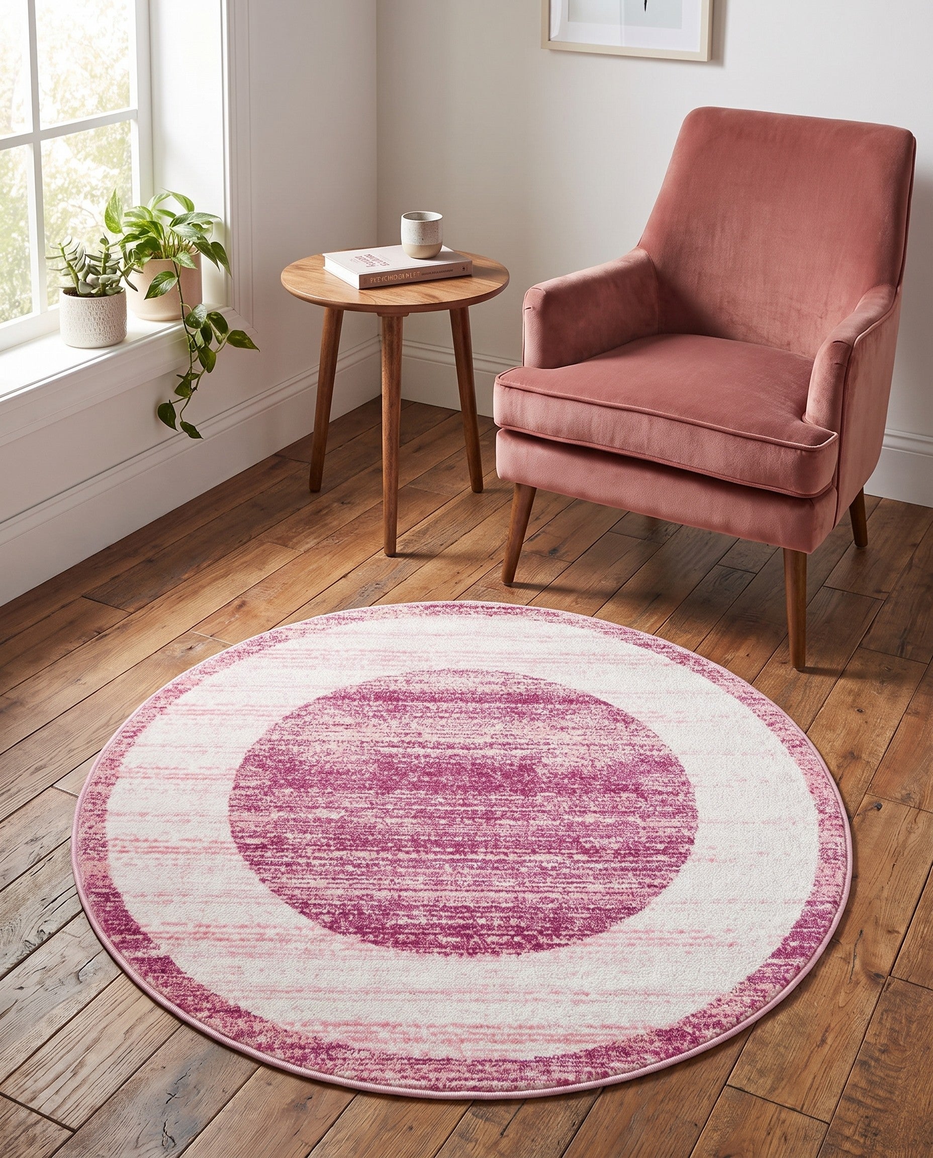 Jill Zarin 3' x 3' Uptown Yorkville Round Rug