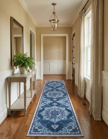 2' 7 x 12' Washable Francesca Runner Rug