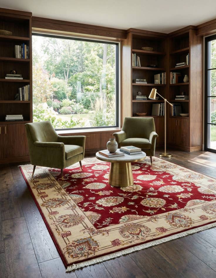 Detail image of 5' 1 x 6' 9 Tabriz Rug