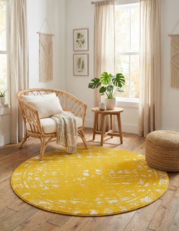 4' x 4' Lennon Round Rug