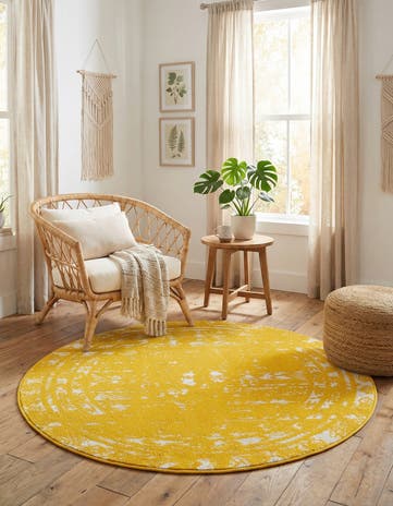 4' x 4' Lennon Round Rug