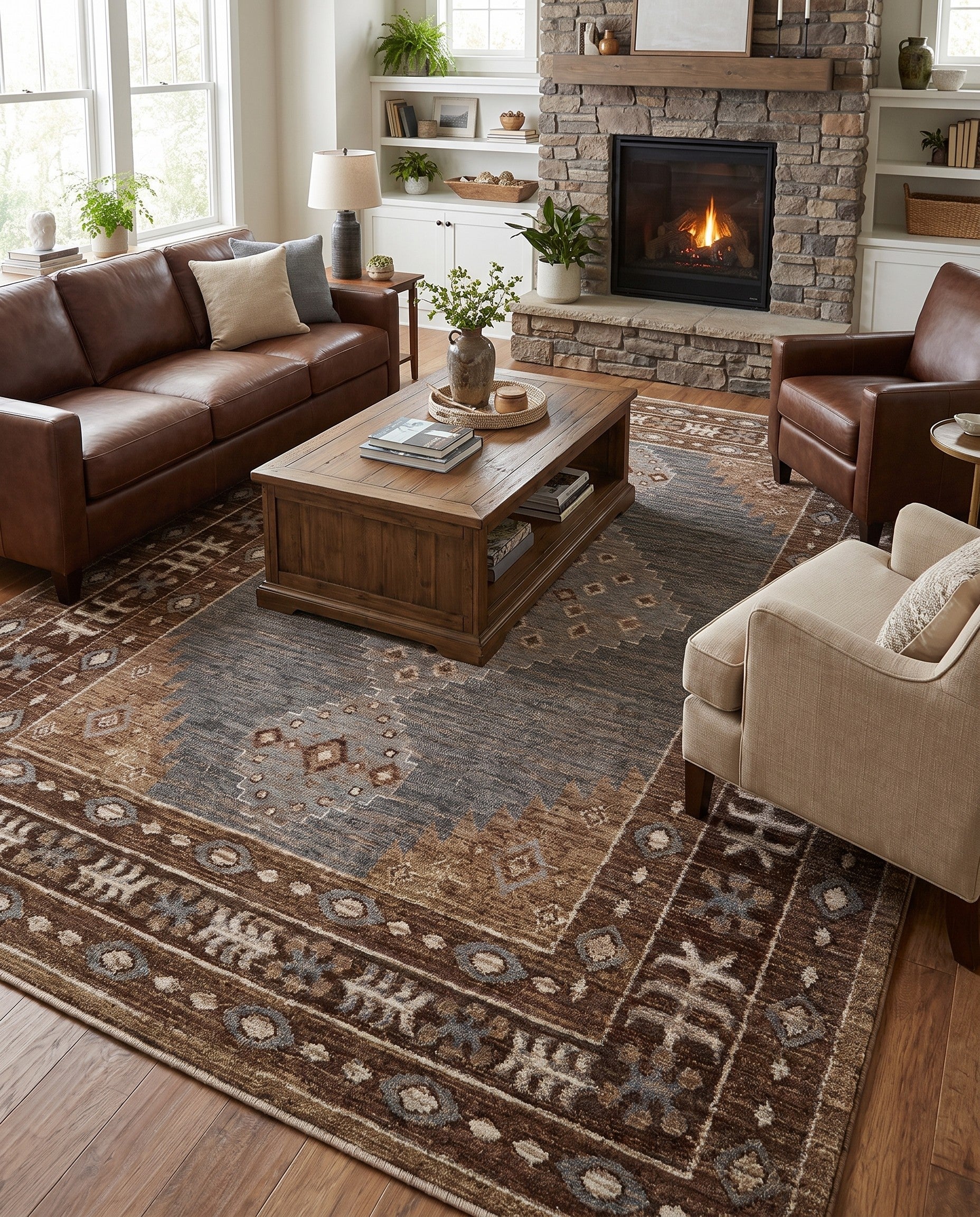 9' x 12' 6 Grand Tradition Rug